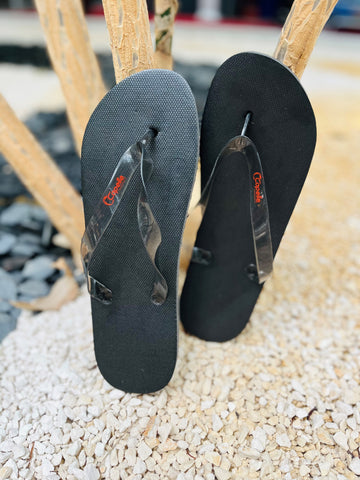Tongs de Plage Noires Capelle