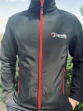 Softshell bicolore - Noir / rouge