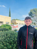 Softshell bicolore - Noir / rouge